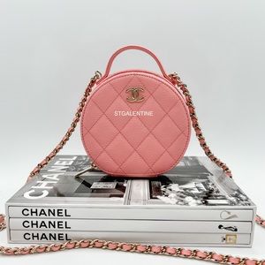 Chanel 22C Pink Sakura O Case Bag